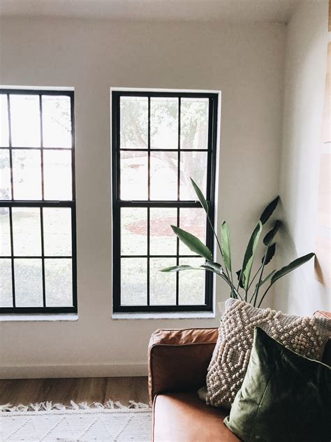 black metal frame house windows no lattice|black interior windows.